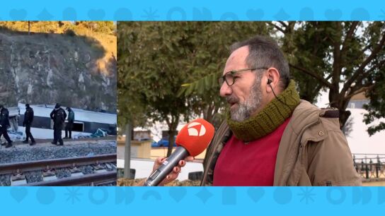 Las v&iacute;ctimas de Adamuz, indignadas.