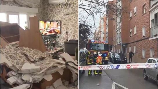 Im&aacute;genes de los destrozos provocados por la explosi&oacute;n