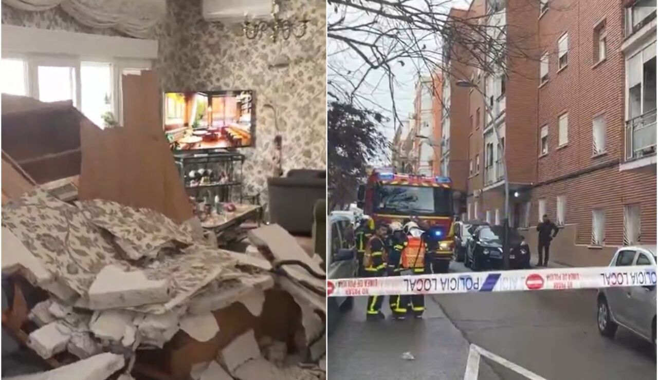 Im&aacute;genes de los destrozos provocados por la explosi&oacute;n