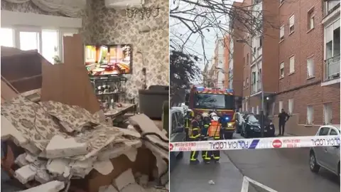 Imágenes de los destrozos provocados por la explosión Imágenes de los destrozos provocados por la explosión