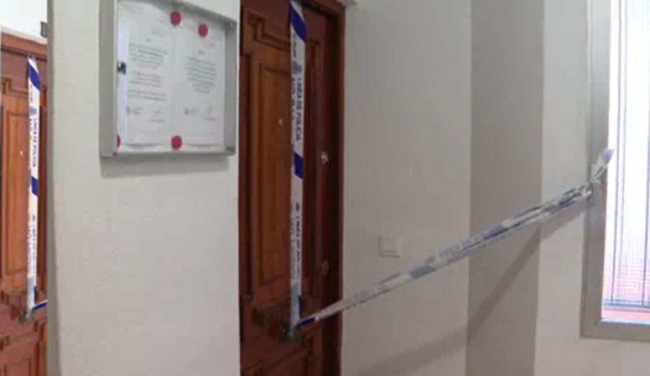 La vivienda precintada