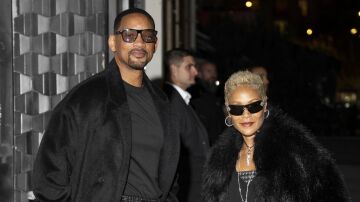 Will Smith y Jada Pinkett Smith en la Semana de la Moda de Par&iacute;s
