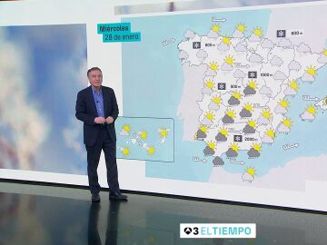 Roberto Brasero y la previsi&oacute;n del mi&eacute;rcoles 28 de enero