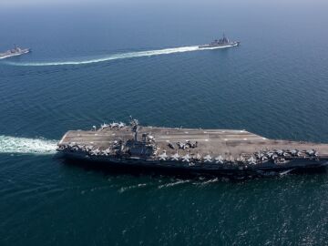 Imagen de archivo del portaaviones 'USS Abraham Lincoln'