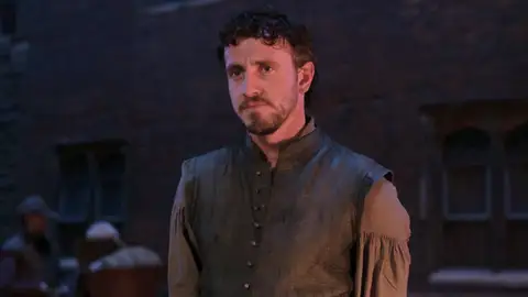 Paul Mescal en Hamnet Paul Mescal en Hamnet