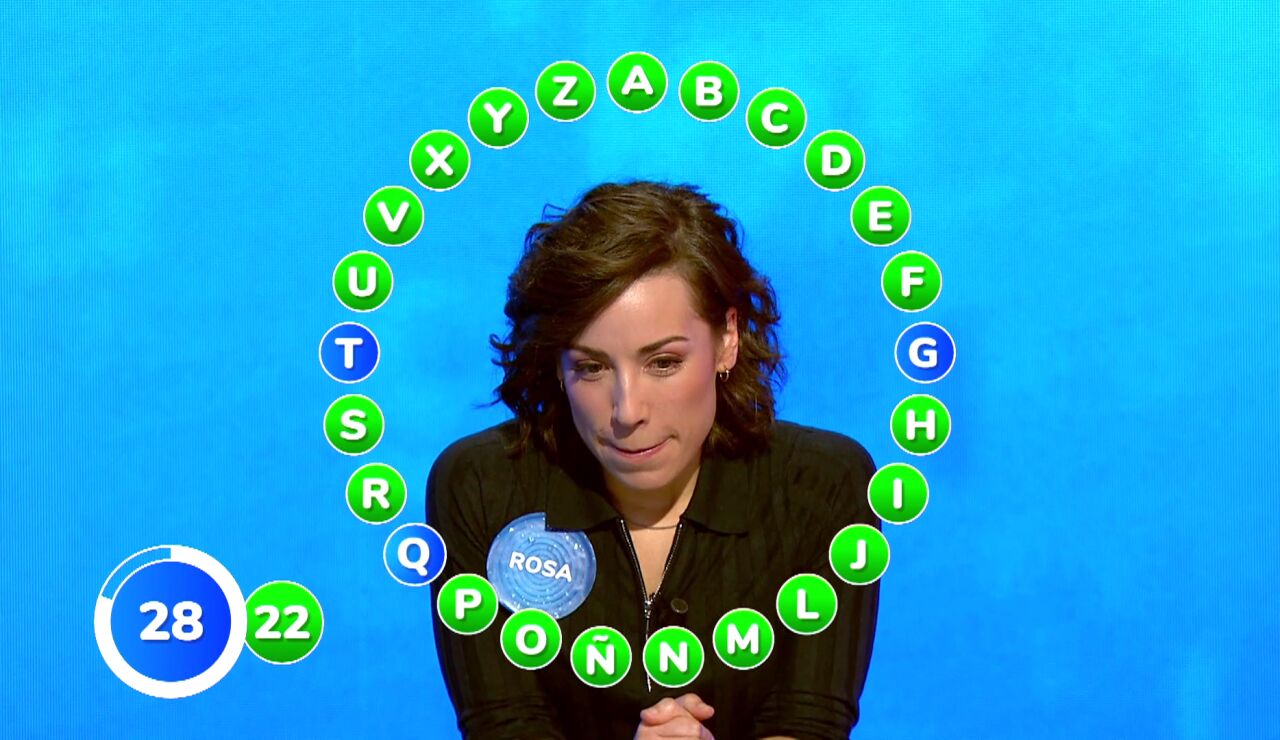 &iquest;Bote a la vista? Rosa hace una primera vuelta de 22 aciertos y crea expectaci&oacute;n en El Rosco