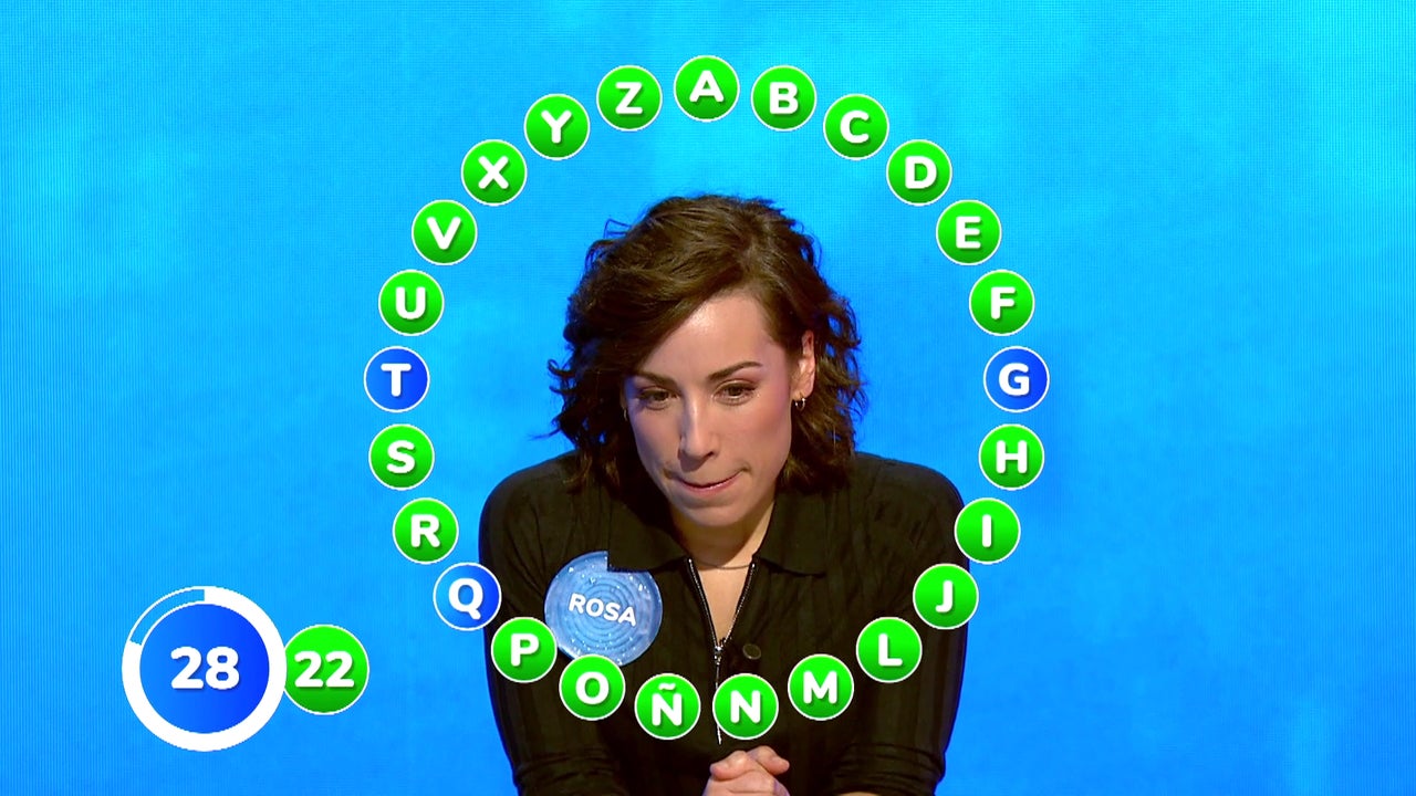 ¿Bote a la vista? Rosa hace una primera vuelta de 22 aciertos en El Rosco y crea expectación en Pasapalabra