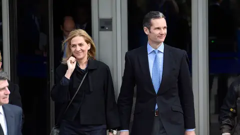 La infanta Cristina e Iñaki Urdangarin en 2016 La infanta Cristina e Iñaki Urdangarin en 2016