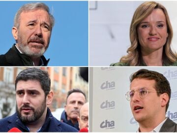 Candidatos de las elecciones de Arag&oacute;n 2026