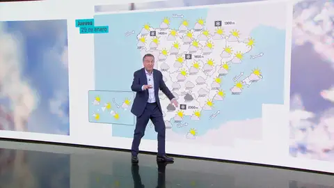 La previsión del tiempo de Roberto Brasero La previsión del tiempo de Roberto Brasero