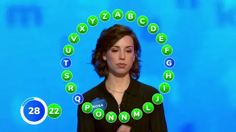 ¿Bote a la vista? Rosa hace una primera vuelta de 22 aciertos y crea expectación en El Rosco ¿Bote a la vista? Rosa hace una primera vuelta de 22 aciertos y crea expectación en El Rosco