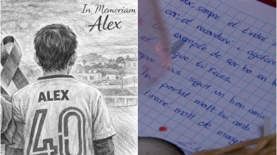 Carta de despedida de un compa&ntilde;ero de &Aacute;lex, el menor asesinado en Sueca