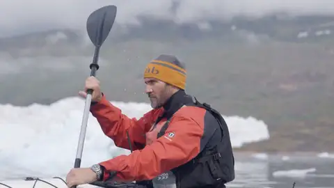 Saúl Craviotto, en su viaje por Groenlandia Saúl Craviotto, en su viaje por Groenlandia