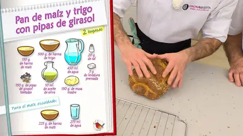 Ingredientes Pan de maíz y trigo Ingredientes Pan de maíz y trigo