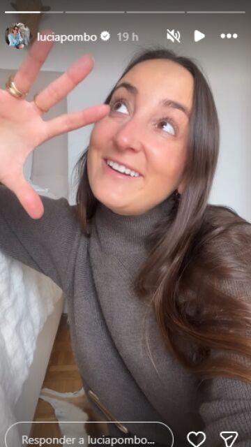 Lucía Pombo vía stories