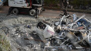 Imagen del accidente de tren en Adamuz