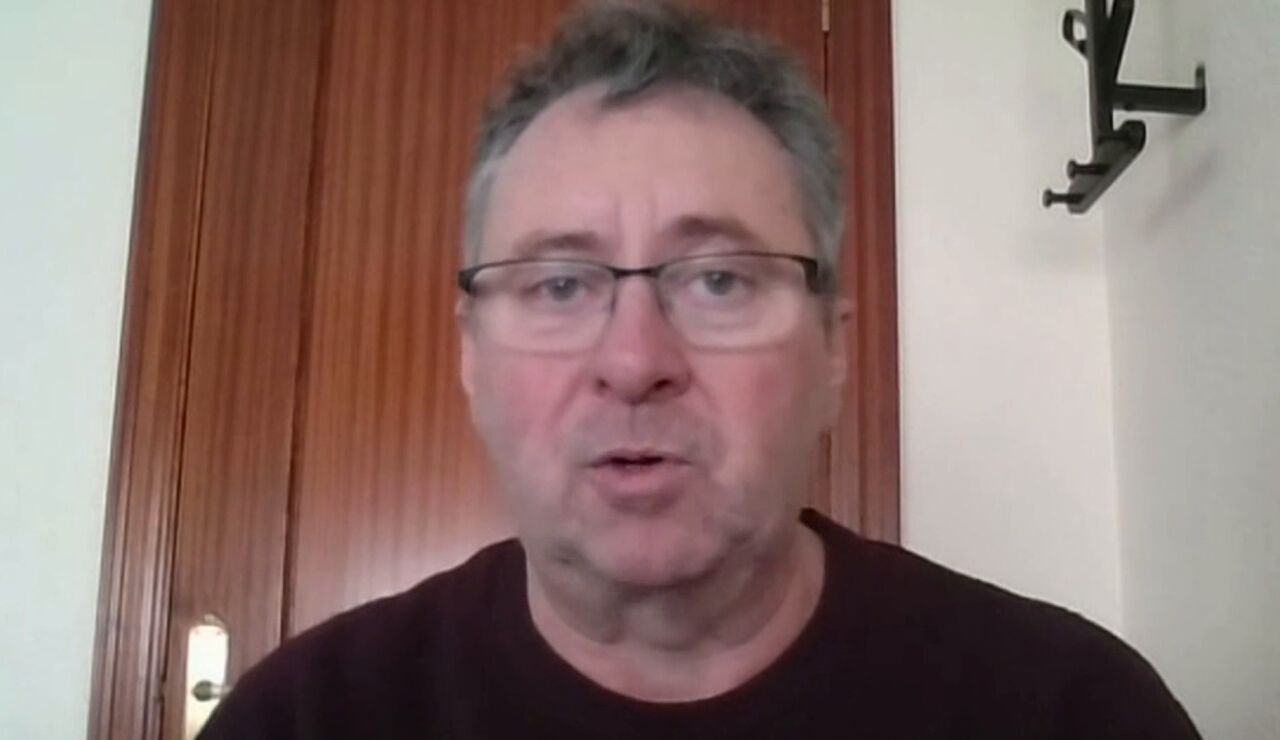 Rafael Escudero, del sindicato ferroviario