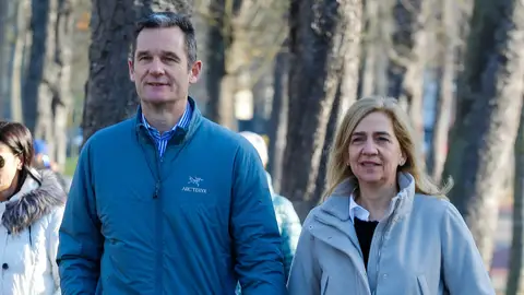La infanta Cristina e Iñaki Urdangarin en 2019 La infanta Cristina e Iñaki Urdangarin en 2019