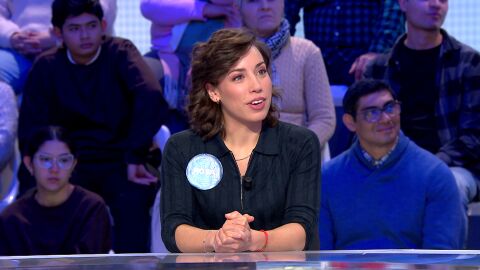 La ejemplar respuesta de Rosa al tener que elegir entre &ldquo;competici&oacute;n&rdquo; y &ldquo;cooperaci&oacute;n&rdquo; en Pasapalabra