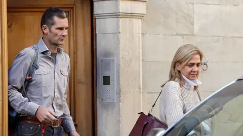 La infanta Cristina e Iñaki Urdangarin en 2014 La infanta Cristina e Iñaki Urdangarin en 2014