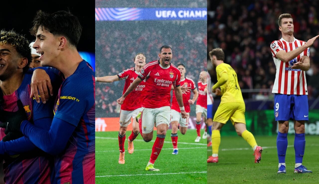 Bar&ccedil;a, Real Madrid y Atl&eacute;tico, en la &uacute;ltima jornada de la fase liga de la Champions League