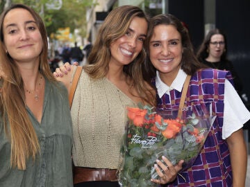 Mar&iacute;a, Marta y Luc&iacute;a Pombo ante las c&aacute;maras