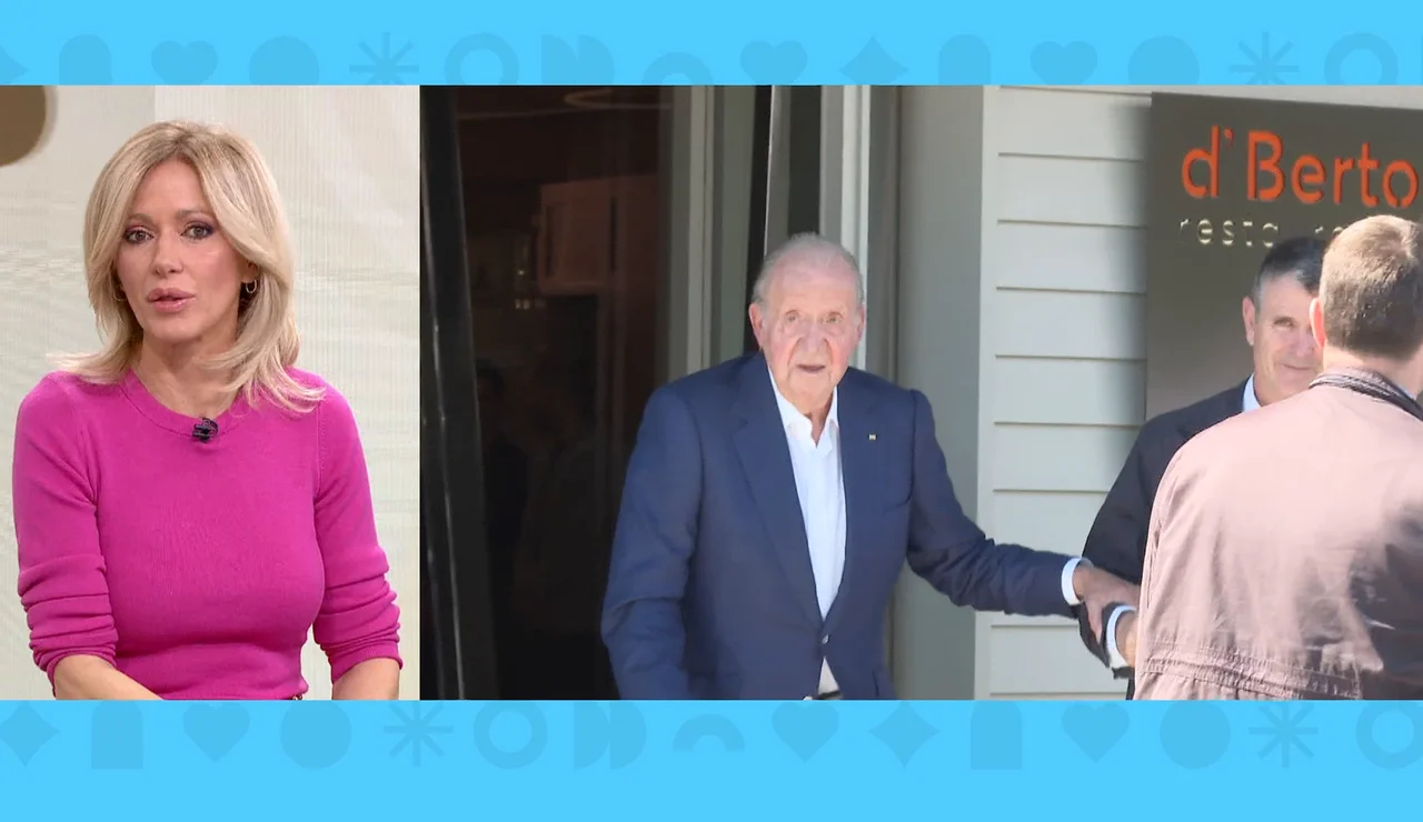 Susanna Griso, sobre la salud de Juan Carlos I