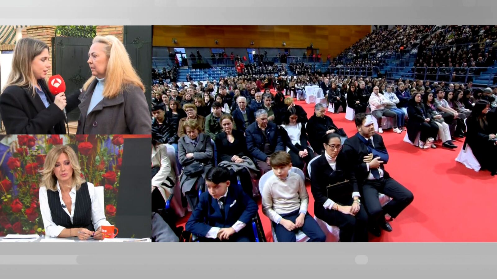 Toñi, amiga de la familia de la niña que se ha quedado huérfana en el accidente de tren: 