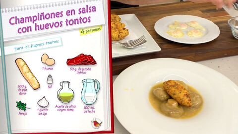 Ingredientes para los huevos tontos