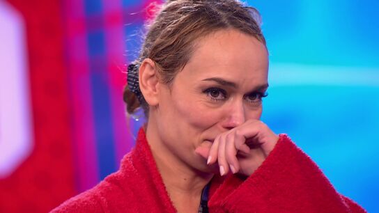 Las l&aacute;grimas de Patricia Conde tras su espectacular apnea