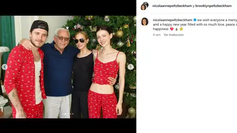 Brooklyn Beckham con los Peltz por Navidad Brooklyn Beckham con los Peltz por Navidad