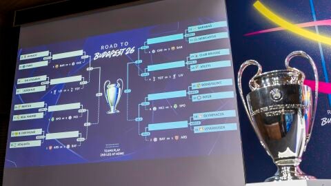 Sorteo playoffs Champions League: Benfica - Real Madrid y Brujas - Atl&eacute;tico 