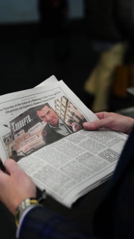 Publicaci&oacute;n de Hazte O&iacute;r en un diario de Nueva York