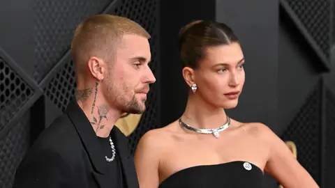 Justin y Hailey Bieber en los Grammy Justin y Hailey Bieber en los Grammy