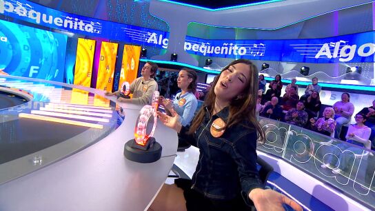 Candela Gonz&aacute;lez debuta en Pasapalabra con un triunfo &lsquo;algo peque&ntilde;ito&rsquo; en La Pista 