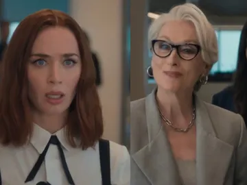 Emily Blunt, Meryl Streep y Anne Hathaway en El diablo viste de Prada 2 Emily Blunt, Meryl Streep y Anne Hathaway en El diablo viste de Prada 2