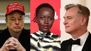 Elon Musk, Lupita Nyong'o y Christopher Nolan