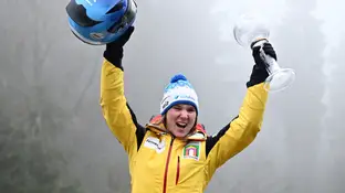 Lisa Buckwitz en la Copa del Mundo de bobsleigh Lisa Buckwitz en la Copa del Mundo de bobsleigh
