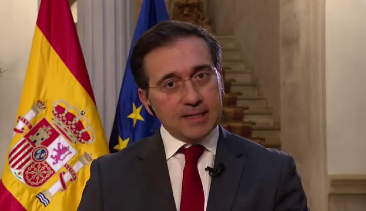 El ministro de Exteriores, Jos&eacute; Manuel Albares