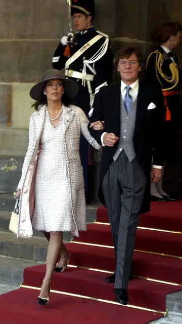 Carolina de Mónaco y Ernesto de Hannover Carolina de Mónaco y Ernesto de Hannover