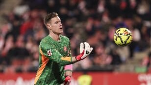 Ter Stegen, en un partido con el Girona