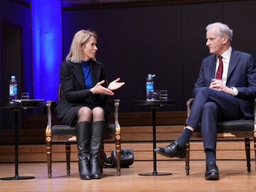 Kaja Kallas, jefa de la diplomacia europea, en Oslo