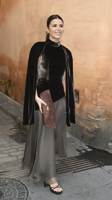 Tana Rivera en una boda Tana Rivera en una boda