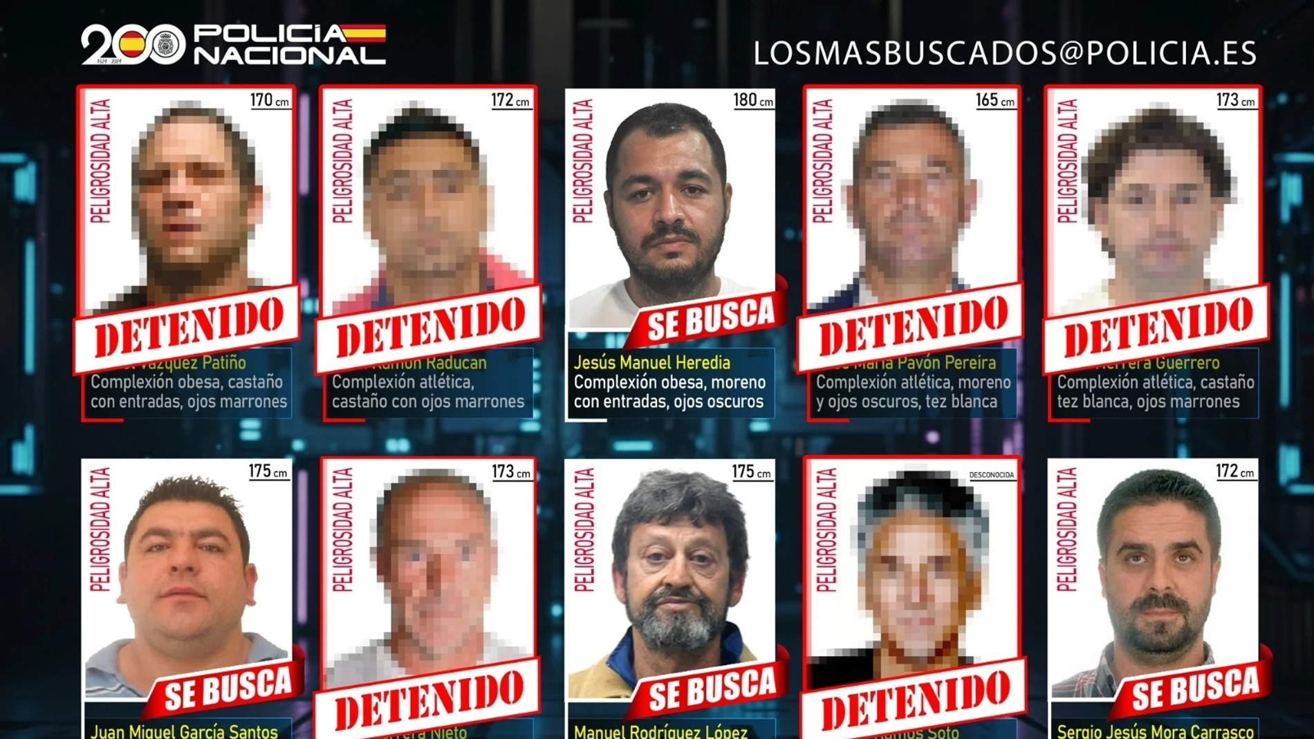 Detienen a Julio Herrera Nieto, uno de los diez delincuentes más buscados, por tráfico de drogas y tenencia ilícita de armas Detienen a Julio Herrera Nieto, uno de los diez delincuentes más buscados, por tráfico de drogas y tenencia ilícita de armas