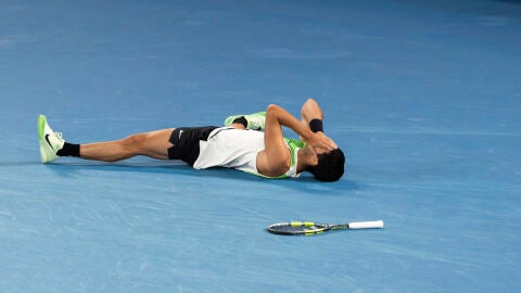 Carlos Alcaraz, sobre la Rod Laver tras ganar el Open de Australia 2026