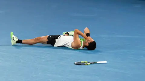 Carlos Alcaraz, sobre la Rod Laver tras ganar el Open de Australia 2026 Carlos Alcaraz, sobre la Rod Laver tras ganar el Open de Australia 2026