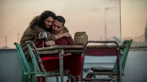 Miguel Ángel Silvestre y Nüll García en La fiera Miguel Ángel Silvestre y Nüll García en La fiera