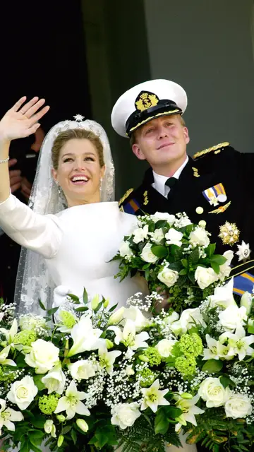 Máxima de Holanda en su boda con Guillermo Alejandro Máxima de Holanda en su boda con Guillermo Alejandro
