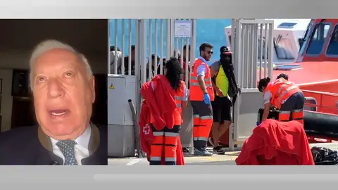 Margallo, en Espejo Público. Margallo, en Espejo Público.