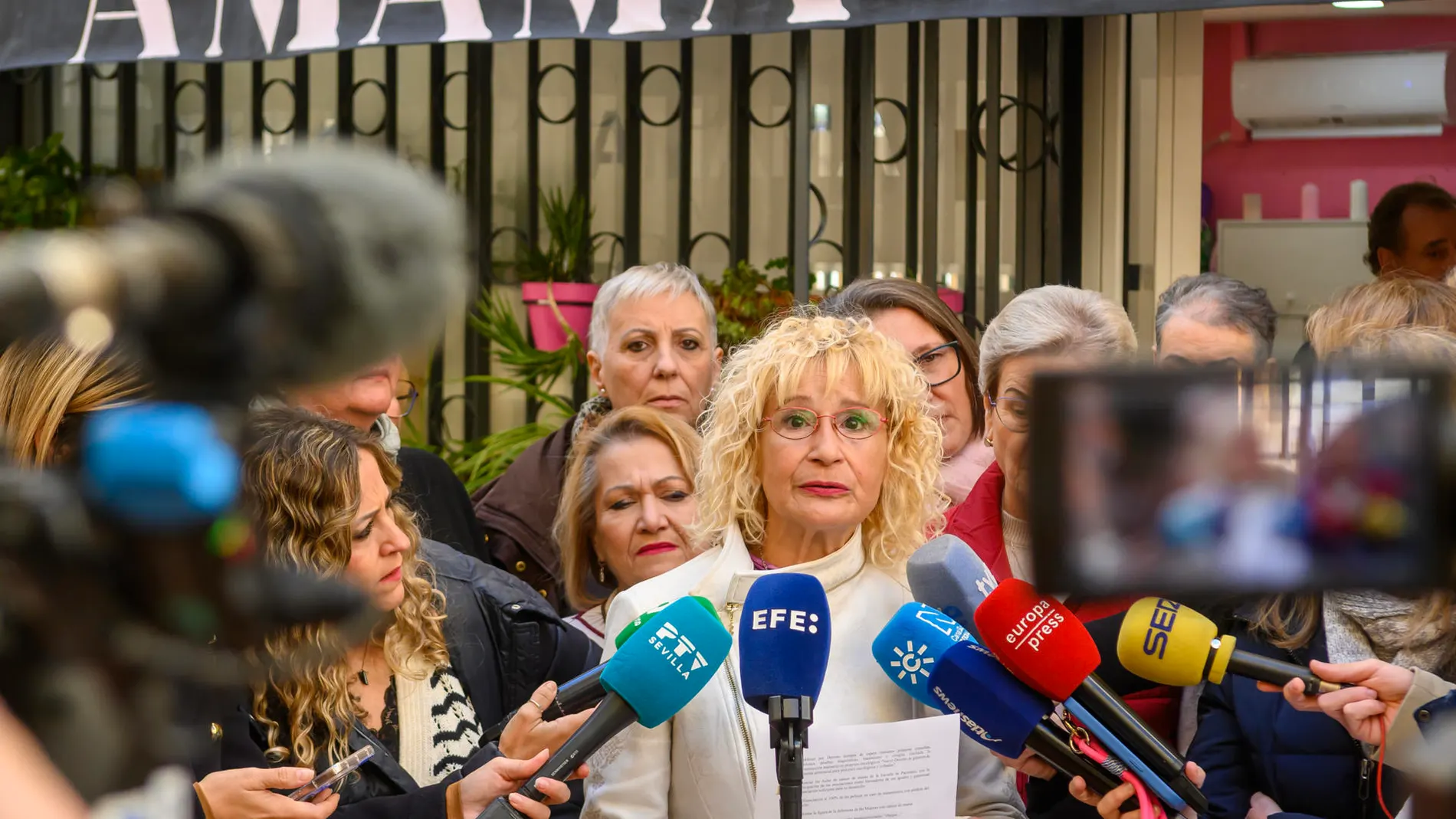 Presidenta de la Asociación de Mujeres con Cáncer de Mama de Sevilla (Amama), Angela Claverol Presidenta de la Asociación de Mujeres con Cáncer de Mama de Sevilla (Amama), Angela Claverol